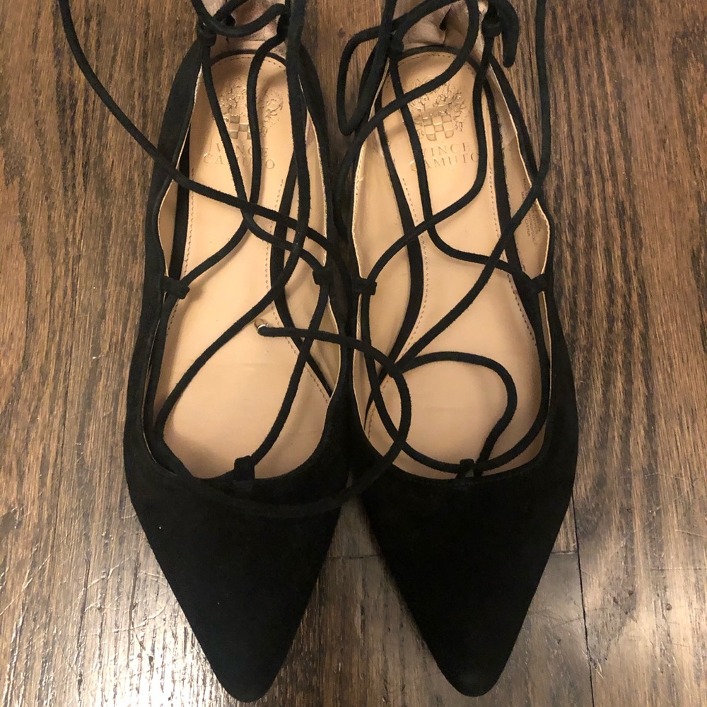 Perfect for spring!! 🌸  tie up ballet flats